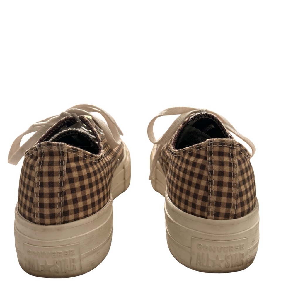 Plaid Platform Sneakers - Picture 3 of 6